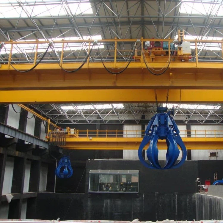 grab hydraulic overhead crane